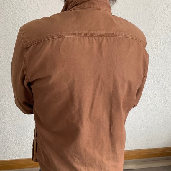 Tan Koto Bomber Jacket with Zip Front-Like New - Picture 6 of 8